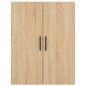 vidaXL Mobili a Parete 2 pz Rovere Sonoma 69,5x34x90 cm vidaXL Mobili a Parete 2 pz Rovere Sonoma 69,5x34x90 cm