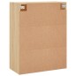 vidaXL Mobili a Parete 2 pz Rovere Sonoma 69,5x34x90 cm vidaXL Mobili a Parete 2 pz Rovere Sonoma 69,5x34x90 cm