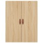 vidaXL Credenza Rovere Sonoma 69,5x34x180 cm in Legno Multistrato vidaXL Credenza Rovere Sonoma 69,5x34x180 cm in Legno Multistrato