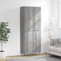 vidaXL Credenza Grigio Sonoma 69,5x34x180 cm in Legno Multistrato vidaXL Credenza Grigio Sonoma 69,5x34x180 cm in Legno Multistrato