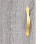vidaXL Credenza Grigio Sonoma 69,5x34x180 cm in Legno Multistrato vidaXL Credenza Grigio Sonoma 69,5x34x180 cm in Legno Multistrato