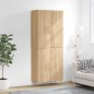 vidaXL Credenza Rovere Sonoma 69,5x34x180 cm in Legno Multistrato vidaXL Credenza Rovere Sonoma 69,5x34x180 cm in Legno Multistrato