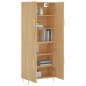 vidaXL Credenza Rovere Sonoma 69,5x34x180 cm in Legno Multistrato vidaXL Credenza Rovere Sonoma 69,5x34x180 cm in Legno Multistrato