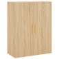 vidaXL Credenza Rovere Sonoma 69,5x34x180 cm in Legno Multistrato vidaXL Credenza Rovere Sonoma 69,5x34x180 cm in Legno Multistrato
