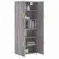 vidaXL Credenza Grigio Sonoma 69,5x34x180 cm in Legno Multistrato vidaXL Credenza Grigio Sonoma 69,5x34x180 cm in Legno Multistrato