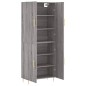vidaXL Credenza Grigio Sonoma 69,5x34x180 cm in Legno Multistrato vidaXL Credenza Grigio Sonoma 69,5x34x180 cm in Legno Multistrato