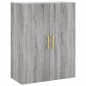 vidaXL Credenza Grigio Sonoma 69,5x34x180 cm in Legno Multistrato vidaXL Credenza Grigio Sonoma 69,5x34x180 cm in Legno Multistrato