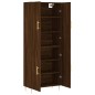 vidaXL Credenza Rovere Marrone 69,5x34x180 cm in Legno Multistrato vidaXL Credenza Rovere Marrone 69,5x34x180 cm in Legno Multistrato