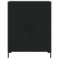 vidaXL Credenza Nera 69,5x34x180 cm in Legno Multistrato vidaXL Credenza Nera 69,5x34x180 cm in Legno Multistrato