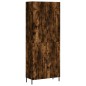 vidaXL Credenza Rovere Fumo 69,5x34x180 cm in Legno Multistrato vidaXL Credenza Rovere Fumo 69,5x34x180 cm in Legno Multistrato