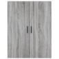 vidaXL Credenza Grigio Sonoma 69,5x34x180 cm in Legno Multistrato vidaXL Credenza Grigio Sonoma 69,5x34x180 cm in Legno Multistrato