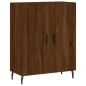 vidaXL Credenza Rovere Marrone 69,5x34x180 cm in Legno Multistrato vidaXL Credenza Rovere Marrone 69,5x34x180 cm in Legno Multistrato