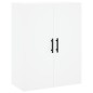vidaXL Credenza Bianca 69,5x34x180 cm in Legno Multistrato vidaXL Credenza Bianca 69,5x34x180 cm in Legno Multistrato