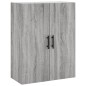 vidaXL Credenza Grigio Sonoma 69,5x34x180 cm in Legno Multistrato vidaXL Credenza Grigio Sonoma 69,5x34x180 cm in Legno Multistrato