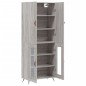 vidaXL Credenza Grigio Sonoma 69,5x34x180 cm in Legno Multistrato vidaXL Credenza Grigio Sonoma 69,5x34x180 cm in Legno Multistrato