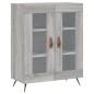 vidaXL Credenza Grigio Sonoma 69,5x34x180 cm in Legno Multistrato vidaXL Credenza Grigio Sonoma 69,5x34x180 cm in Legno Multistrato
