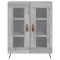 vidaXL Credenza Grigio Sonoma 69,5x34x180 cm in Legno Multistrato vidaXL Credenza Grigio Sonoma 69,5x34x180 cm in Legno Multistrato