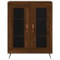 vidaXL Credenza Rovere Marrone 69,5x34x180 cm in Legno Multistrato vidaXL Credenza Rovere Marrone 69,5x34x180 cm in Legno Multistrato