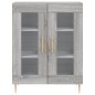 vidaXL Credenza Grigio Sonoma 69,5x34x180 cm in Legno Multistrato vidaXL Credenza Grigio Sonoma 69,5x34x180 cm in Legno Multistrato