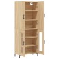 vidaXL Credenza Rovere Sonoma 69,5x34x180 cm in Legno Multistrato vidaXL Credenza Rovere Sonoma 69,5x34x180 cm in Legno Multistrato