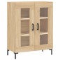 vidaXL Credenza Rovere Sonoma 69,5x34x180 cm in Legno Multistrato vidaXL Credenza Rovere Sonoma 69,5x34x180 cm in Legno Multistrato