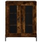 vidaXL Credenza Rovere Fumo 69,5x34x180 cm in Legno Multistrato vidaXL Credenza Rovere Fumo 69,5x34x180 cm in Legno Multistrato