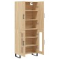 vidaXL Credenza Rovere Sonoma 69,5x34x180 cm in Legno Multistrato vidaXL Credenza Rovere Sonoma 69,5x34x180 cm in Legno Multistrato