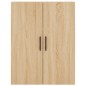vidaXL Credenza Rovere Sonoma 69,5x34x180 cm in Legno Multistrato vidaXL Credenza Rovere Sonoma 69,5x34x180 cm in Legno Multistrato