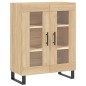 vidaXL Credenza Rovere Sonoma 69,5x34x180 cm in Legno Multistrato vidaXL Credenza Rovere Sonoma 69,5x34x180 cm in Legno Multistrato