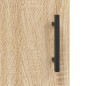 vidaXL Credenza Rovere Sonoma 69,5x34x180 cm in Legno Multistrato vidaXL Credenza Rovere Sonoma 69,5x34x180 cm in Legno Multistrato