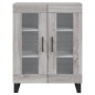 vidaXL Credenza Grigio Sonoma 69,5x34x180 cm in Legno Multistrato vidaXL Credenza Grigio Sonoma 69,5x34x180 cm in Legno Multistrato
