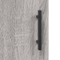 vidaXL Credenza Grigio Sonoma 69,5x34x180 cm in Legno Multistrato vidaXL Credenza Grigio Sonoma 69,5x34x180 cm in Legno Multistrato