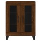 vidaXL Credenza Rovere Marrone 69,5x34x180 cm in Legno Multistrato vidaXL Credenza Rovere Marrone 69,5x34x180 cm in Legno Multistrato