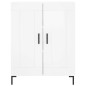 vidaXL Credenza Bianco Lucido 69,5x34x180 cm in Legno Multistrato vidaXL Credenza Bianco Lucido 69,5x34x180 cm in Legno Multistrato