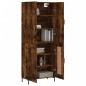 vidaXL Credenza Rovere Fumo 69,5x34x180 cm in Legno Multistrato vidaXL Credenza Rovere Fumo 69,5x34x180 cm in Legno Multistrato