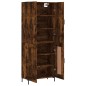 vidaXL Credenza Rovere Fumo 69,5x34x180 cm in Legno Multistrato vidaXL Credenza Rovere Fumo 69,5x34x180 cm in Legno Multistrato