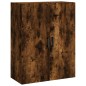 vidaXL Credenza Rovere Fumo 69,5x34x180 cm in Legno Multistrato vidaXL Credenza Rovere Fumo 69,5x34x180 cm in Legno Multistrato