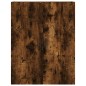 vidaXL Credenza Rovere Fumo 69,5x34x180 cm in Legno Multistrato vidaXL Credenza Rovere Fumo 69,5x34x180 cm in Legno Multistrato