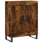 vidaXL Credenza Rovere Fumo 69,5x34x180 cm in Legno Multistrato vidaXL Credenza Rovere Fumo 69,5x34x180 cm in Legno Multistrato