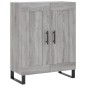 vidaXL Credenza Grigio Sonoma 69,5x34x180 cm in Legno Multistrato vidaXL Credenza Grigio Sonoma 69,5x34x180 cm in Legno Multistrato