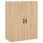 vidaXL Credenza Rovere Sonoma 69,5x34x180 cm in Legno Multistrato vidaXL Credenza Rovere Sonoma 69,5x34x180 cm in Legno Multistrato