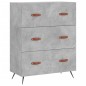 vidaXL Credenza Grigio Cemento 69,5x34x180 cm in Legno Multistrato vidaXL Credenza Grigio Cemento 69,5x34x180 cm in Legno Multistrato