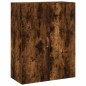vidaXL Credenza Rovere Fumo 69,5x34x180 cm in Legno Multistrato vidaXL Credenza Rovere Fumo 69,5x34x180 cm in Legno Multistrato
