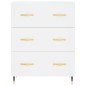 vidaXL Credenza Bianca 69,5x34x180 cm in Legno Multistrato vidaXL Credenza Bianca 69,5x34x180 cm in Legno Multistrato