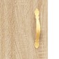 vidaXL Credenza Rovere Sonoma 69,5x34x180 cm in Legno Multistrato vidaXL Credenza Rovere Sonoma 69,5x34x180 cm in Legno Multistrato