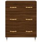 vidaXL Credenza Rovere Marrone 69,5x34x180 cm in Legno Multistrato vidaXL Credenza Rovere Marrone 69,5x34x180 cm in Legno Multistrato