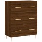 vidaXL Credenza Rovere Marrone 69,5x34x180 cm in Legno Multistrato vidaXL Credenza Rovere Marrone 69,5x34x180 cm in Legno Multistrato