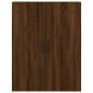 vidaXL Credenza Rovere Marrone 69,5x34x180 cm in Legno Multistrato vidaXL Credenza Rovere Marrone 69,5x34x180 cm in Legno Multistrato