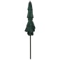 Ombrellone a 3 Livelli con Palo in Alluminio Verde 2x2 m Ombrellone a 3 Livelli con Palo in Alluminio Verde 2x2 m