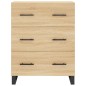 vidaXL Credenza Rovere Sonoma 69,5x34x180 cm in Legno Multistrato vidaXL Credenza Rovere Sonoma 69,5x34x180 cm in Legno Multistrato